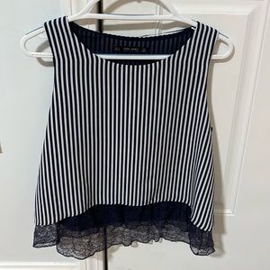 Striped Zara top